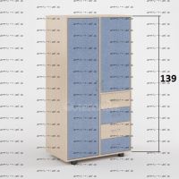 Шкаф двухдверный Легенда Л-03 (63х45х139)