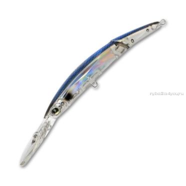 Воблер Yo-Zuri  Crystal 3D  Minnow  Deep Diver Jointed  Артикул: F1155 цвет: B/ 130 мм /25 гр / Заглубление (м) : 3 - 4