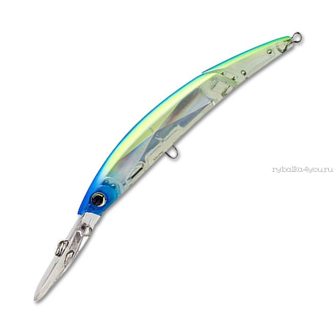 Воблер Yo-Zuri  Crystal 3D  Minnow  Deep Diver Jointed  Артикул: F1159 цвет: C58/ 105 мм /17 гр / Заглубление (м) : 0,8 - 1