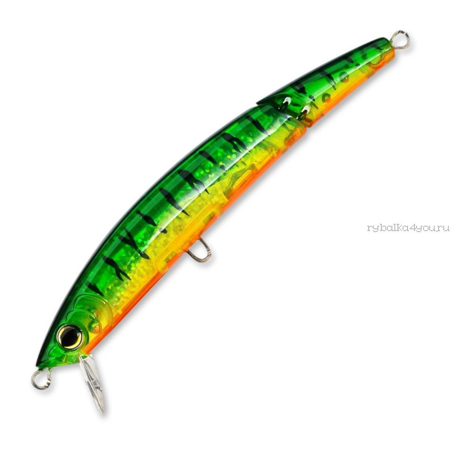 Воблер Yo-Zuri  Crystal 3D  Minnow  Jointed  Артикул: F1152 цвет: HT/ 130 мм /22 гр / Заглубление (м) : 0,5 - 1