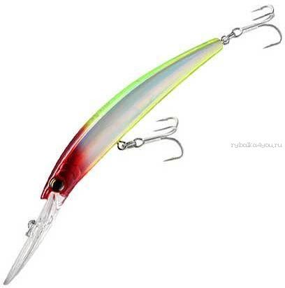 Воблер Yo-Zuri Crystal  Minnow  Deep Diver Артикул: R1134 цвет: HCR / 90 мм /9,5 гр / Заглубление (м) : 3 - 4,5