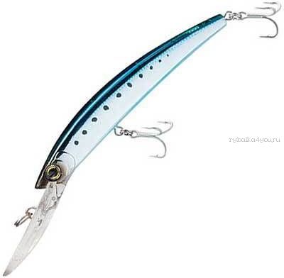 Воблер Yo-Zuri Crystal  Minnow  Deep Diver Артикул: R1134 цвет: HSIW/ 90 мм /9,5 гр / Заглубление (м) : 3 - 4,5