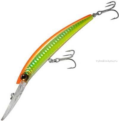 Воблер Yo-Zuri Crystal  Minnow  Deep Diver Артикул: R1136 цвет: HOBG/ 130 мм /24 гр / Заглубление (м) : 4,5 - 6,7