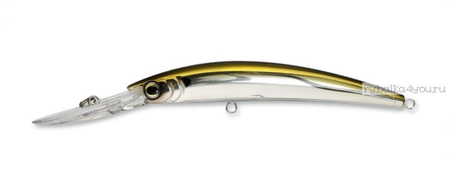 Воблер Yo-Zuri Crystal  Minnow  Deep Diver Артикул: R1135 цвет: HAJ/ 110 мм /16 гр / Заглубление (м) : 4,5 - 6