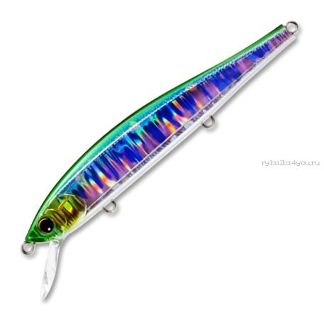 Воблер Yo-Zuri Hardcore  Minnow Flat Артикул: F1088 цвет: HOK/ 110 мм /15,5 гр / Заглубление (м) : 0,7 - 1,5