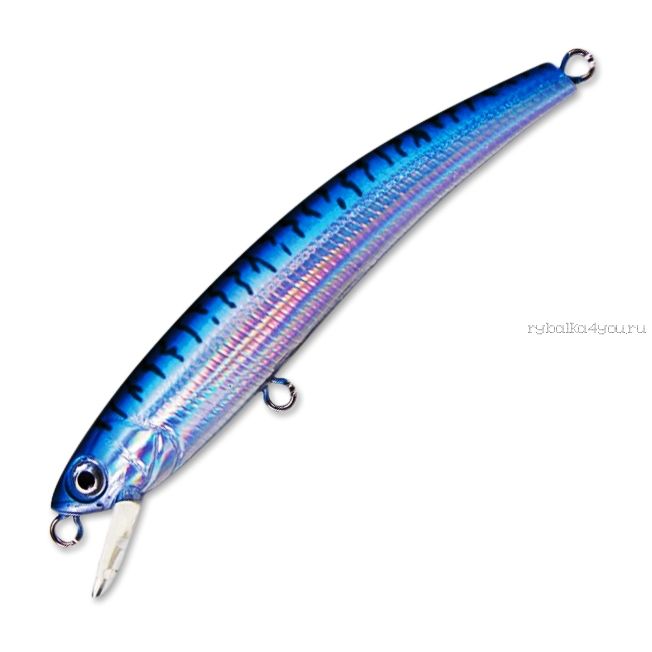 Воблер Yo-Zuri Pin's  Minnow  Артикул: F196 цвет: BM/ 50 мм /2 гр / Заглубление (м) : 0,3 - 0,6