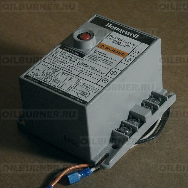 Контроллер горелки Honeywell R8184G 20280190 б/у