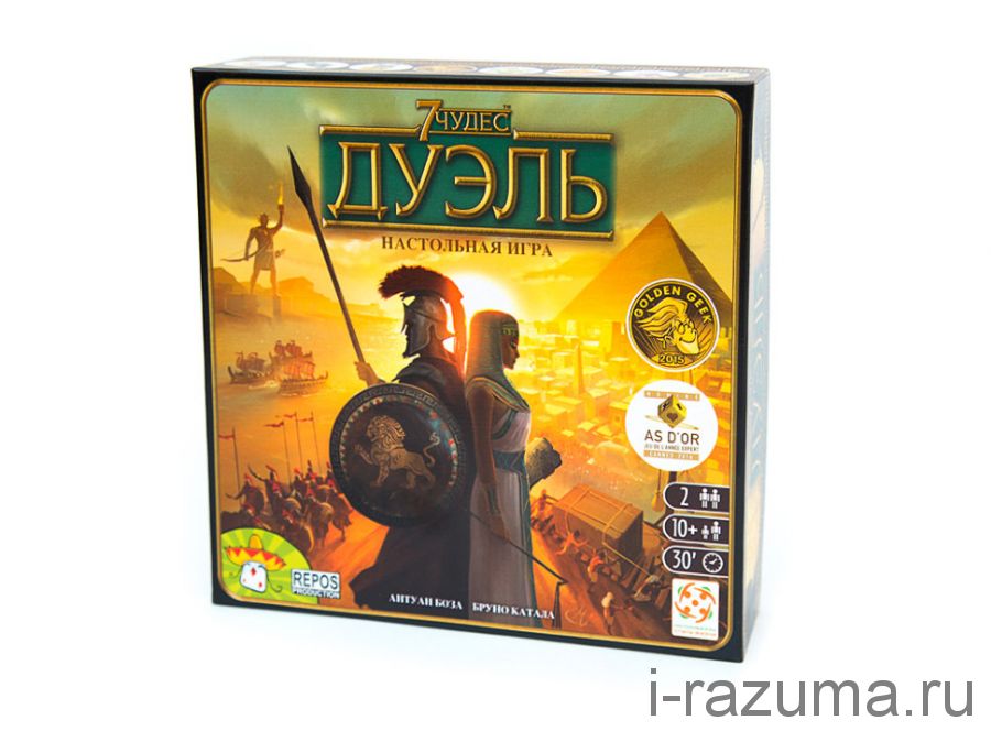 7 чудес Дуэль (7 Wonders: Duel)