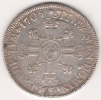 1 экю 1705 г. Франция