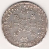 1 экю 1705 г. Франция
