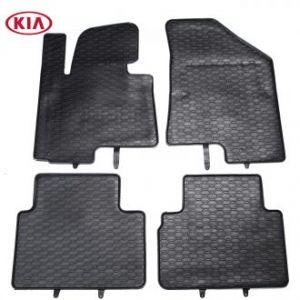 Коврики резиновые для Kia Sportage III в салон автомобиля Geyer & Hosaja (Польша) - 4 шт | Автоковрики Киа Спортаж 3 Гаер Хосая