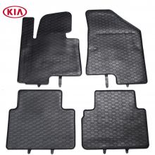 Коврики Kia Sportage III от 2010 в салон резиновые Geyer Hosaja (Польша) - 4 шт.