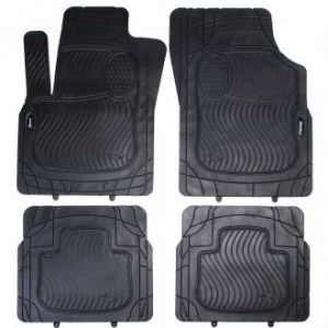 Коврики резиновые в салон для автомобиля универсальные Geyer & Hosaja Perfect Черные (Польша) - 4 шт | Автоковрики в машину Гаер Хосая Перфект