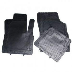 Коврики резиновые в салон для автомобиля универсальные Geyer & Hosaja Perfect Черные (Польша) - 4 шт | Автоковрики в машину Гаер Хосая Перфект
