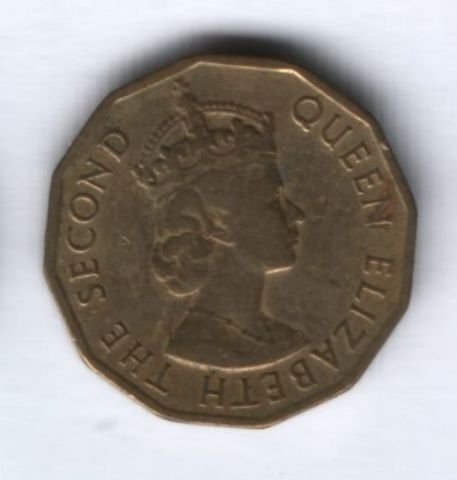 3 пенса 1959 г. Нигерия