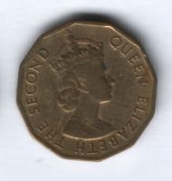 3 пенса 1959 г. Нигерия