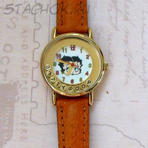Коллекционные винтажные часики "Betty Boop"