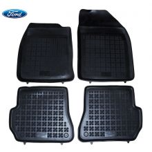 Коврики Ford Fiesta V от 2002 - 2005 до рестайлинга в салон резиновые Rezaw Plast (Польша) - 4 шт.