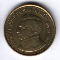 100 песо 1980 г. Аргентина
