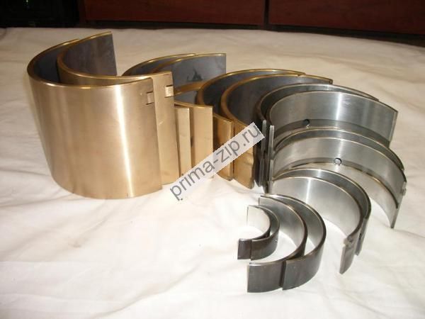 Вкладыши шатунные насоса 1.1ПТ25Д1