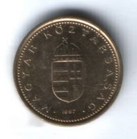 1 форинт 1997 г. Венгрия