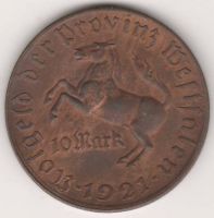 10 марок 1921 г. Германия