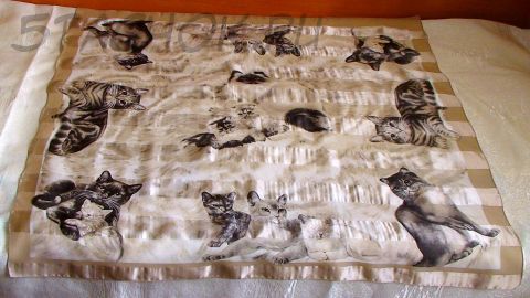 Платок "Породы кошек"