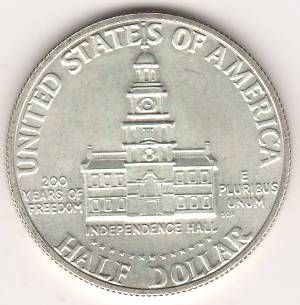 1/2 доллара 1976 г. 200 летие независимости