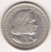 1/2 доллара 1893 г. США Колумб