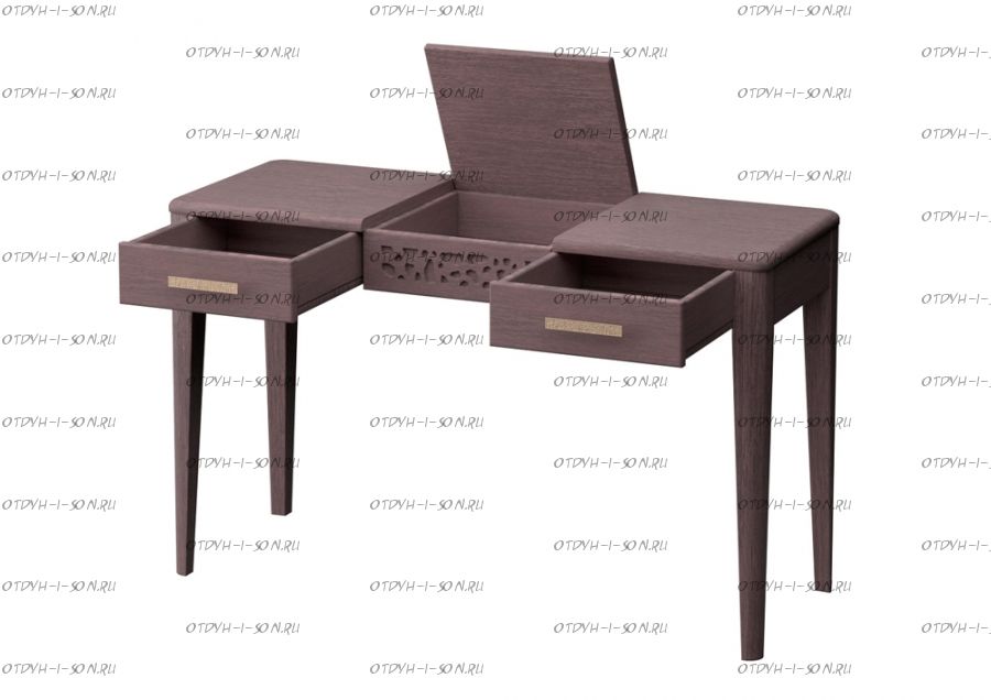 Стол туалетный без зеркала Веро Массив DreamLine (126х47х77,5)