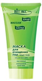 ВИТЭКС  БАНЯ-САУНА  МАСКА  ДЛЯ  ОЧИЩЕНИЯ  ПОР  ЛИЦА  И  ТЕЛА, 200 мл.