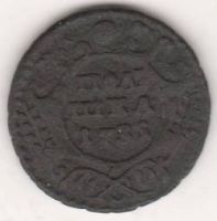 полушка 1731 г. перечекан