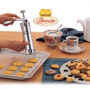 Кондитерский шприц пресс для печенья Marcato Biscuits