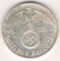 2 марки 1937 г. Германия