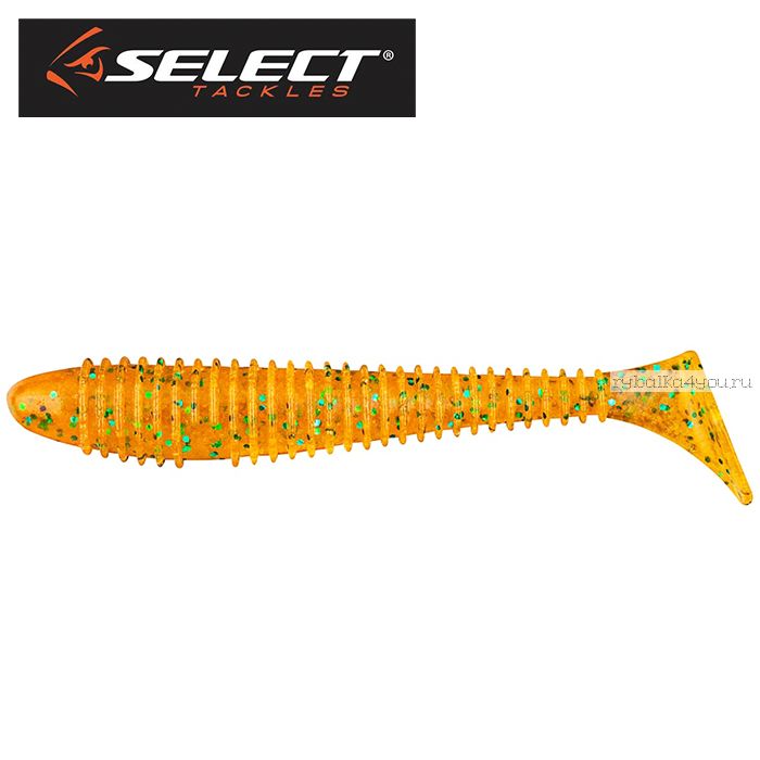 Приманка Select Fatfish 3.8" цвет:006 / 95 мм/упаковка 5 шт