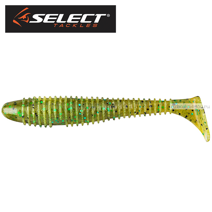 Приманка Select Fatfish 3.8" цвет:008 / 95 мм/упаковка 5 шт