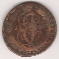 2 копейки 1788 г. СПМ перечекан