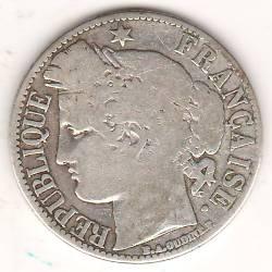 1 франк 1872 г. Франция