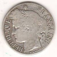 1 франк 1872 г. Франция