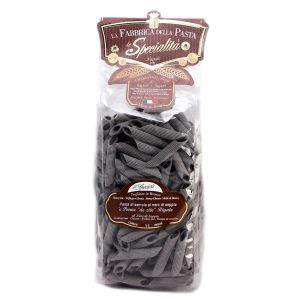 Макароны Пенне с чернилами каракатицы La Fabbrica Della Pasta Penne al Nero di Seppia - 500 г (Италия)