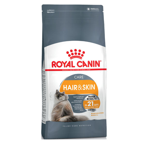 Сухой корм для кошек Royal Canin Hair & Skin Care с птицей