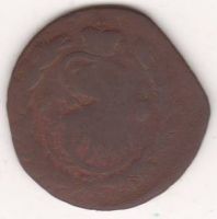 1 копейка 1795 г. ММ перечекан