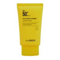 Солнцезащитный крем для лица The Saem Eco Earth Power Light Sun Cream SPF50