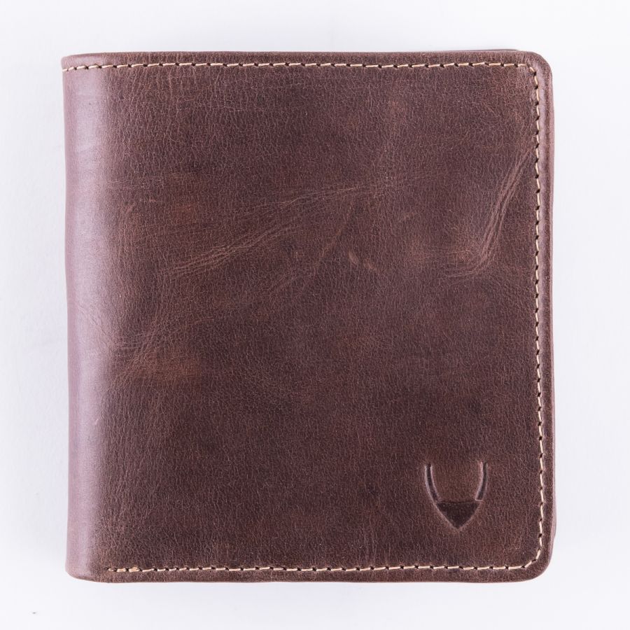Классический кошелек для энергичных мужчин Hidesign Grenoble camel brown