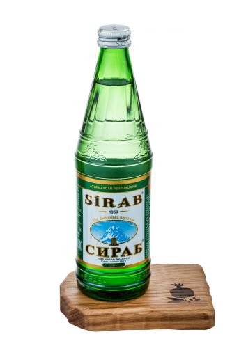 ..Сираб 0,5л азерб.мин.вода леч.столовая стекло