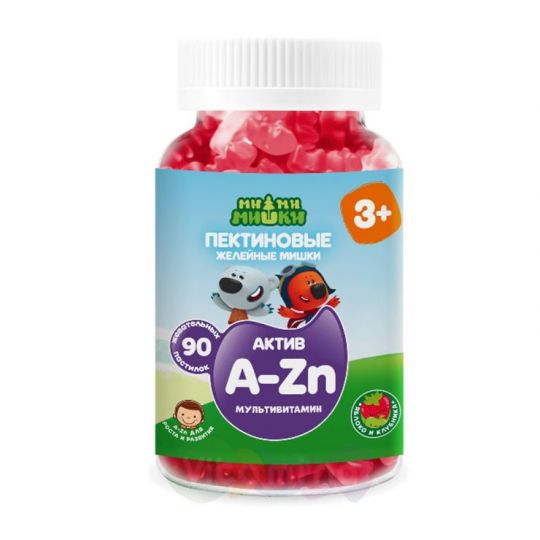 Ми-ми-мишки актив мультивитамин жев. пастилки пектиновые