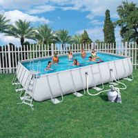Каркасный бассейн Bestway 56471 (671х366х132) с песочным фильтром