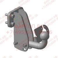 Фаркоп на Nissan Patrol Y61 1997-2010 без подрезки бампера. Тип шара: A. Нагрузки: 1500/75 кг. - NS 20 AvtoS