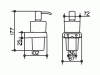 Keuco Elegance Дозатор жидкого мыла 11654 019000 схема 1