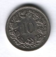 10 раппенов 1980 г. Швейцария